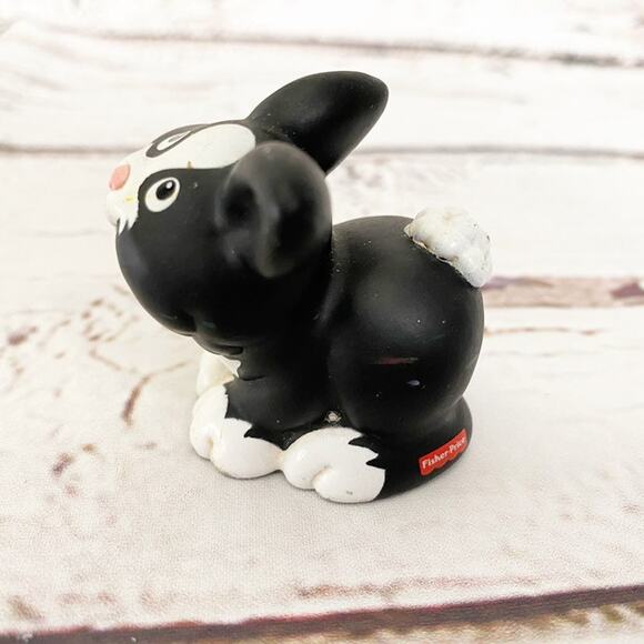 Vintage 1997 Little People Bunny Rabbit Figure - Picture 5 of 5